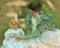 Mother Playing With Her Child 1897 Poster Print by Mary Cassatt - Item # VARPDX372682